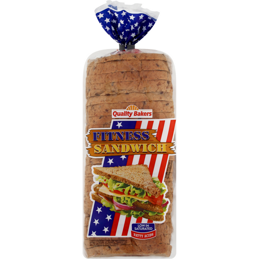Quality Bakers Fitness többgabonás szeletelt szendvicskenyér 750 g