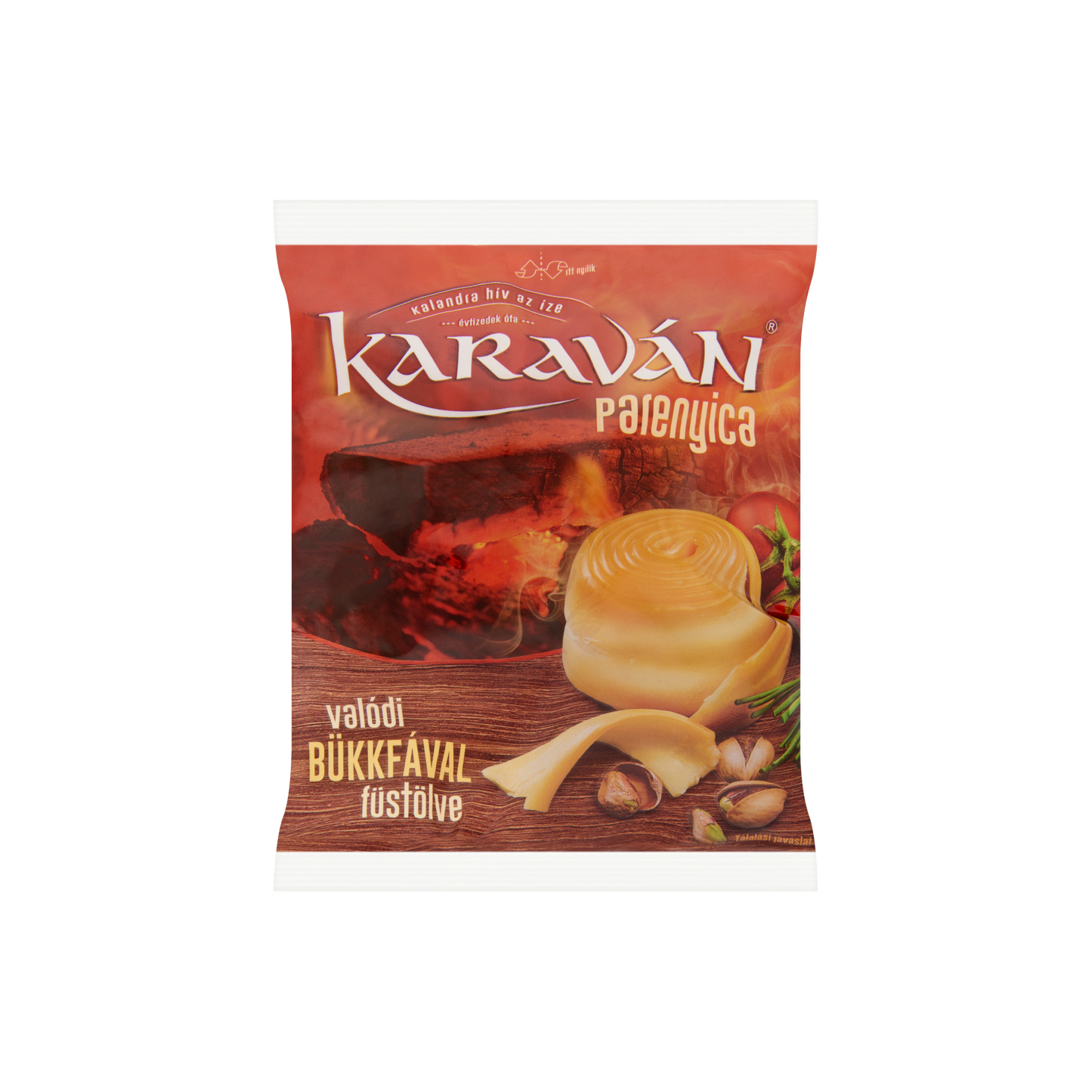Karaván félkemény, félzsíros, füstölt parenyica sajt 105 g