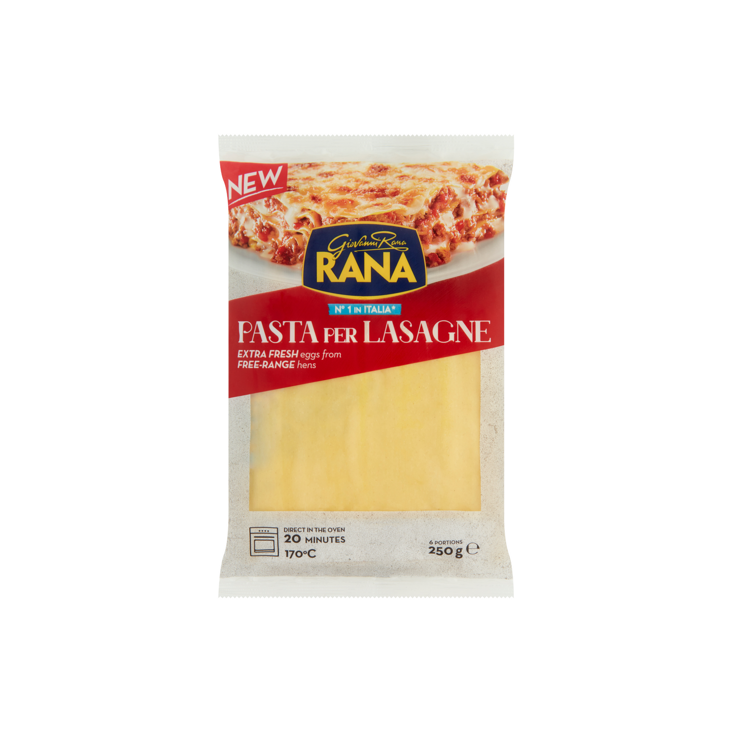 Giovanni Rana Pasta Per Lasagne friss tojással készült tészta 250 g