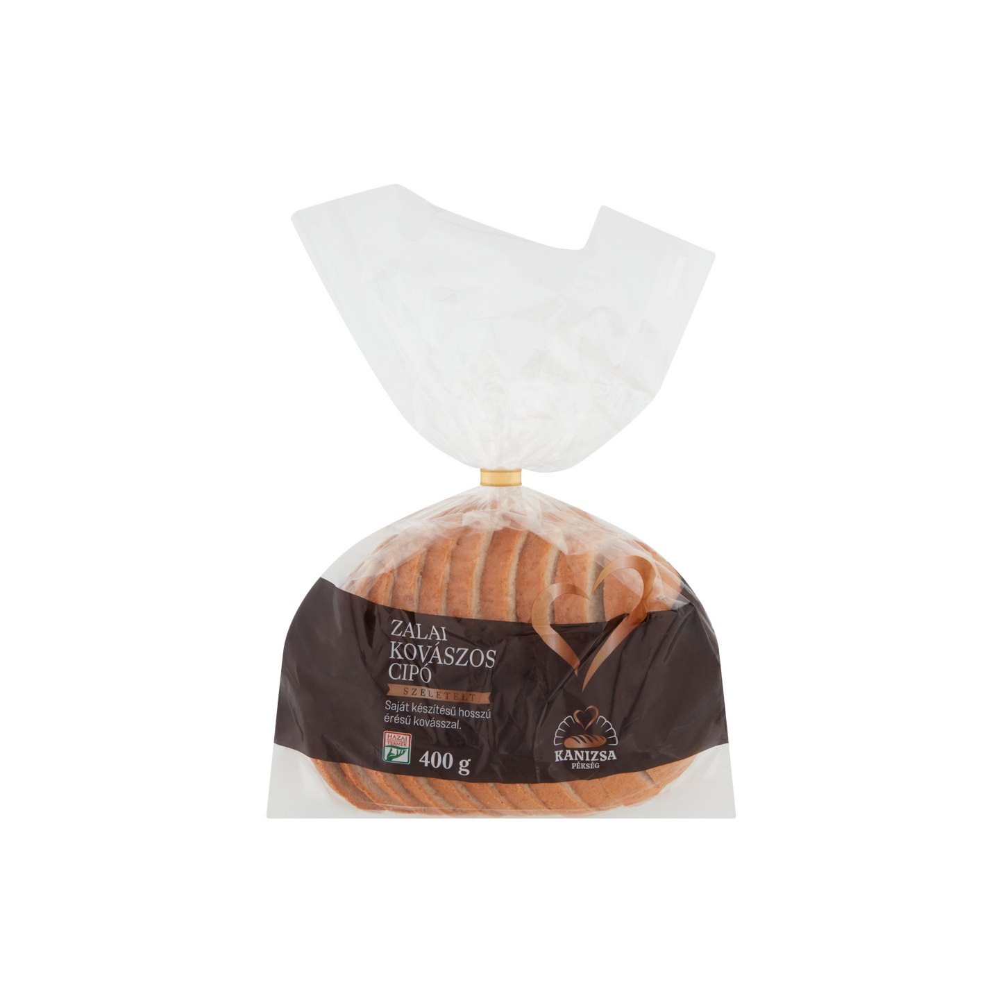 Kanizsa Pékség szeletelt zalai kovászos cipó 400 g