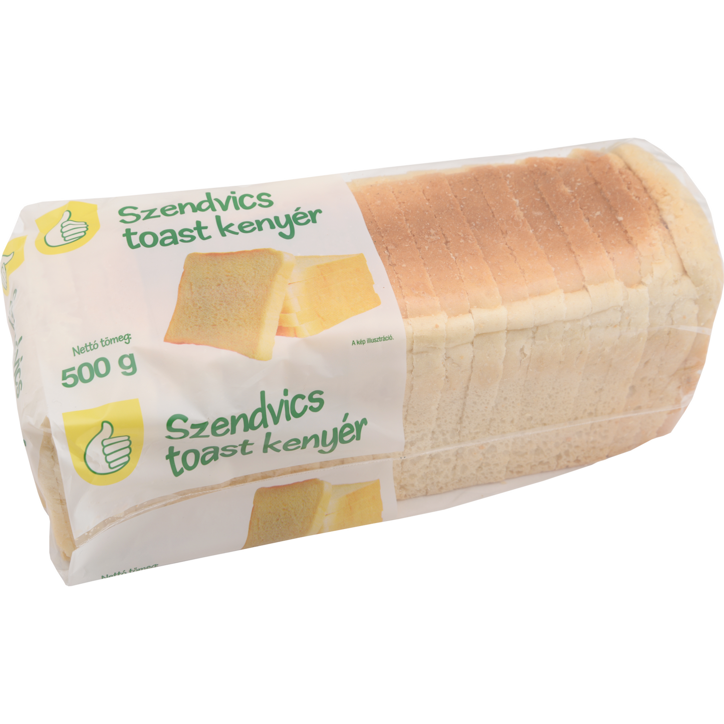 Auchan Tipp Szendvics toast kenyér 500 g