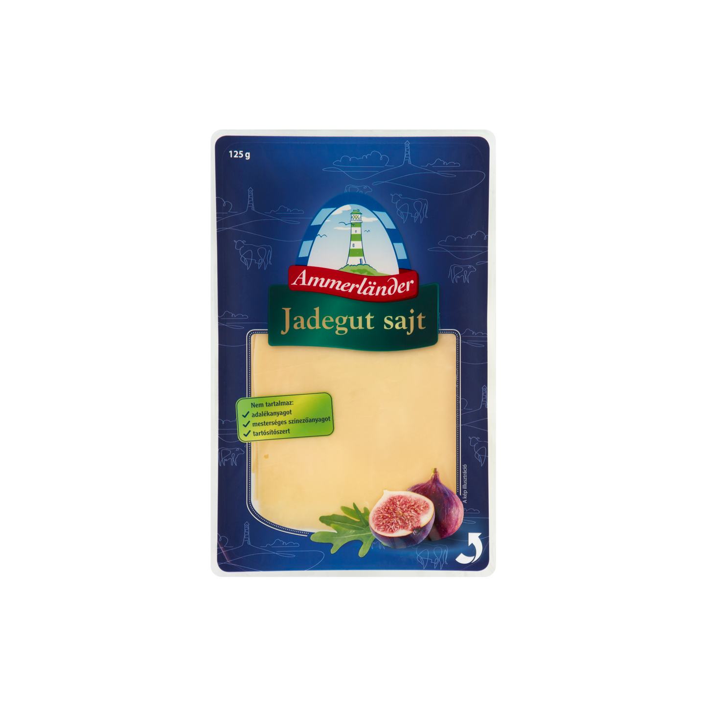 Ammerländer szeletelt jadegut sajt 125 g