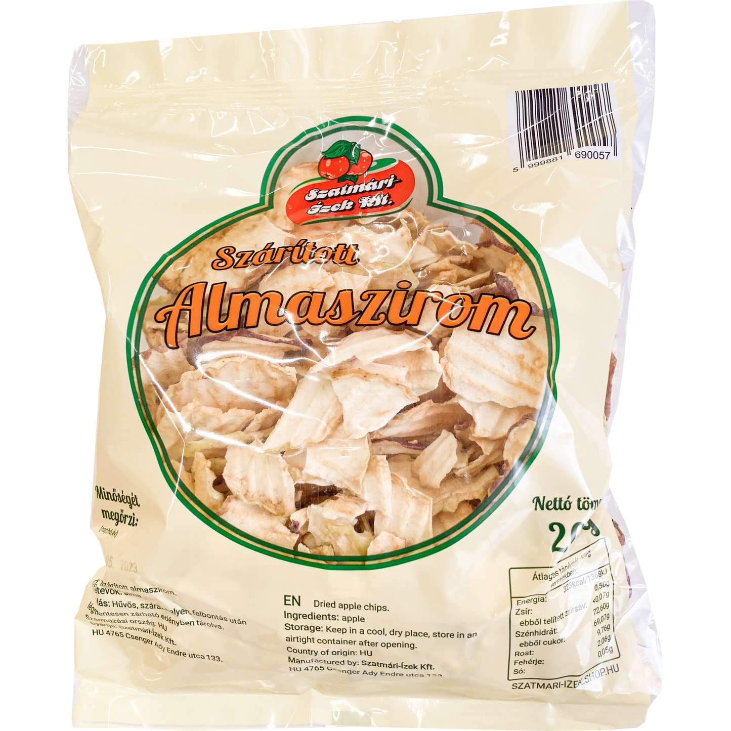 Szárított almaszirom 200g