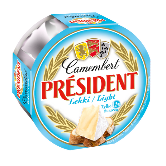 Président Camembert Light félzsíros, lágy sajt 120 g