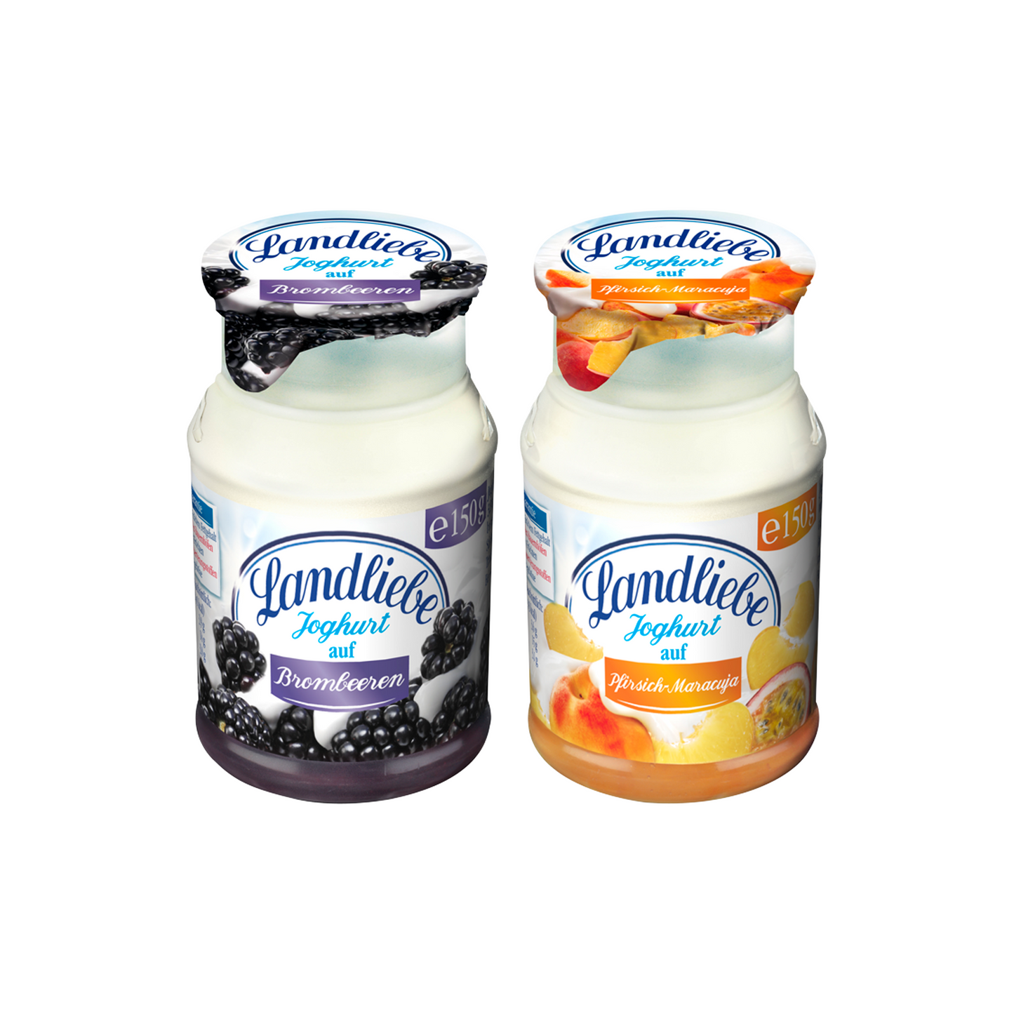Landliebe őszibarackos-maracujás vagy szeder joghurt 150 g