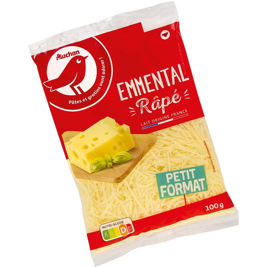 Auchan Kedvenc Ementáli sajt reszelt 100 g