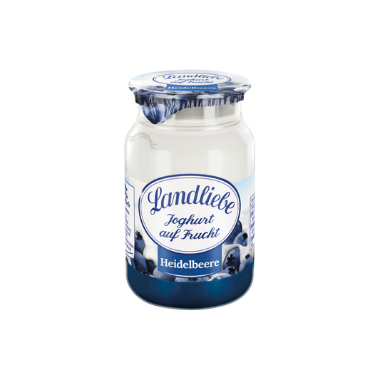 Landliebe édesített joghurt 15% málna vagy áfonya készítménnyel 150 g