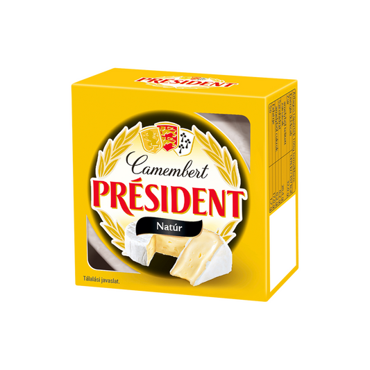 Président natúr camembert sajt 90 g