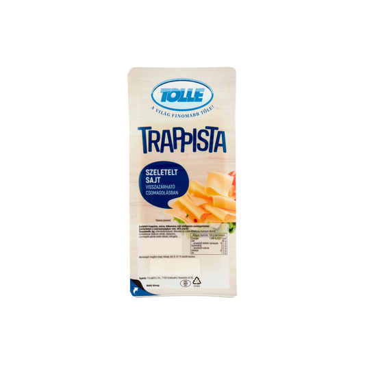 Tolle szeletelt trappista sajt 125 g
