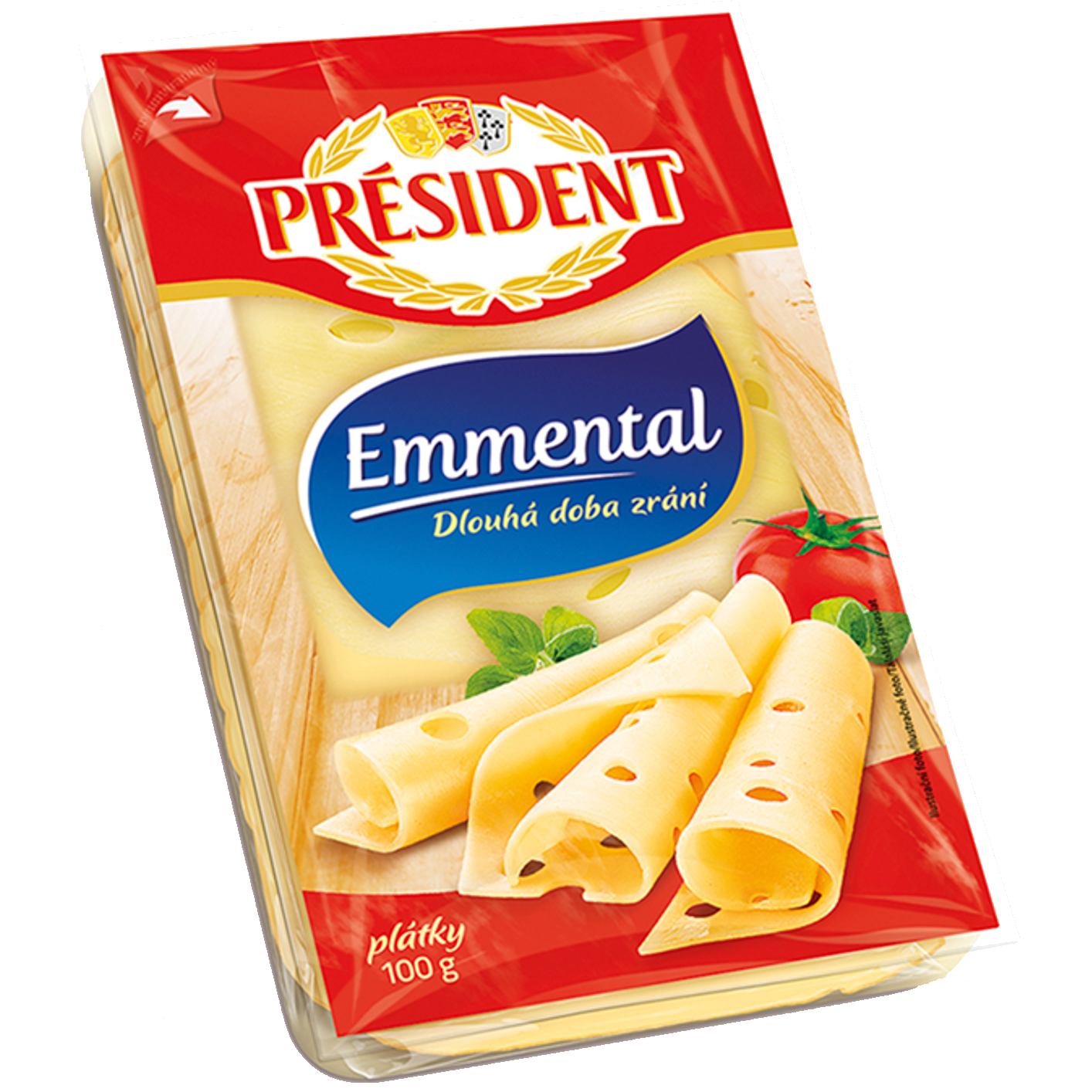 Président Emmental szeletelt sajt 100 g