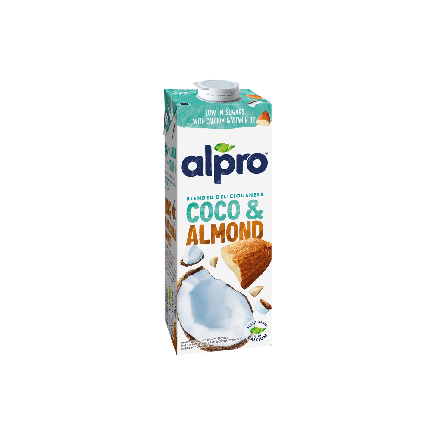 Alpro zsírszegény kókuszos-mandulás ital hozzáadott kalciummal és vitaminokkal 1 l