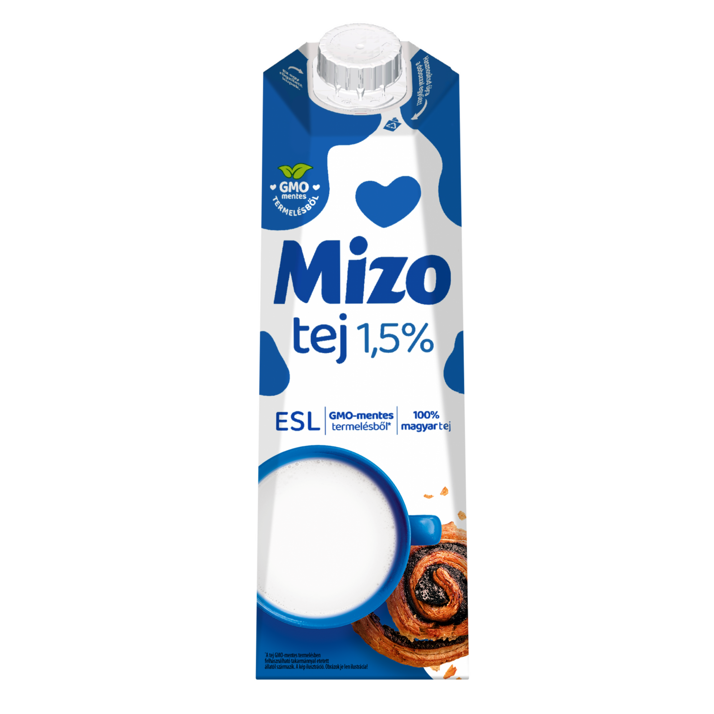 Mizo ESL zsírszegény tej 1,5% 1 l