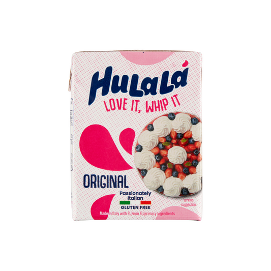 HuLaLá növényi zsír- és olajalapú, édesített UHT habkészítmény 200 ml