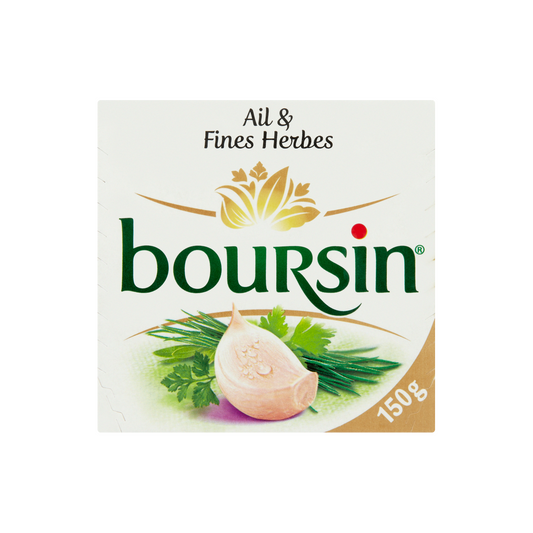 Boursin fokhagymás & fűszeres lágy sajt 150 g