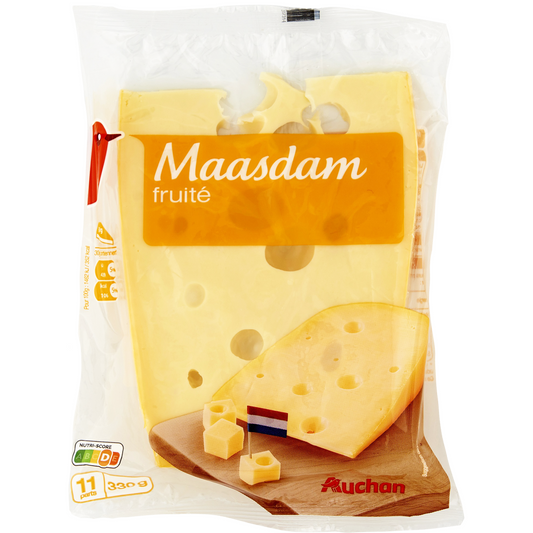 Auchan Kedvenc Maasdam sajt 330 g