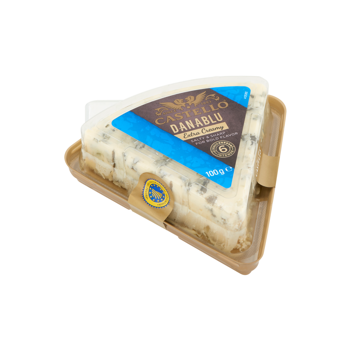 Castello Danablu 60+ dán zsírdús, kékpenésszel érő félkemény sajt 100 g