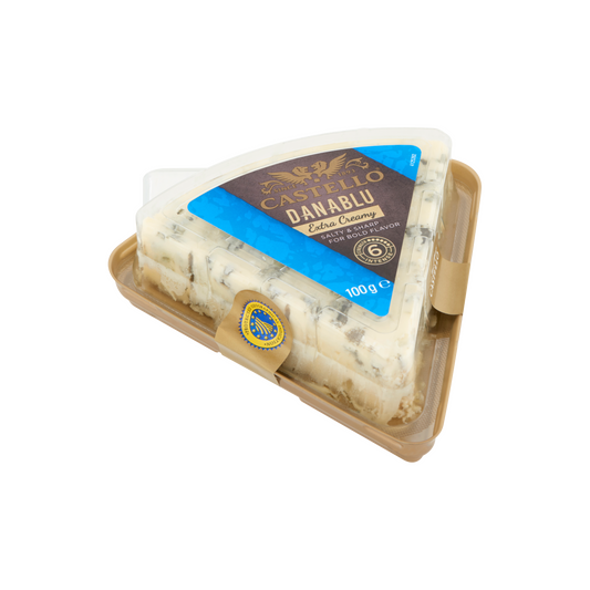 Castello Danablu 60+ dán zsírdús, kékpenésszel érő félkemény sajt 100 g