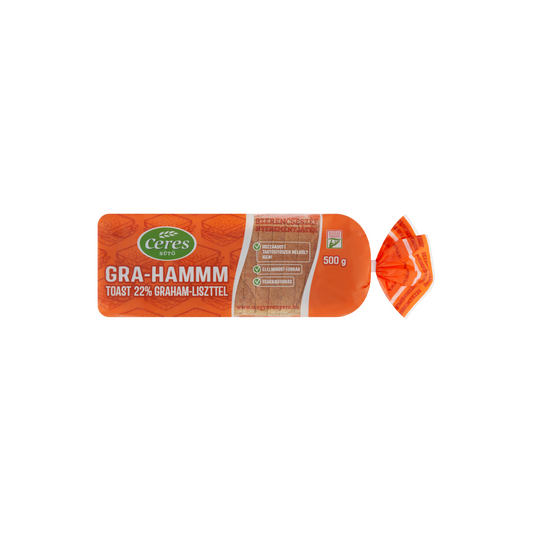 Ceres Gra-Hammm toast 22% Graham-liszttel 500 g