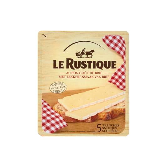 Le Rustique zsírdús, szeletelt lágy sajt 125 g