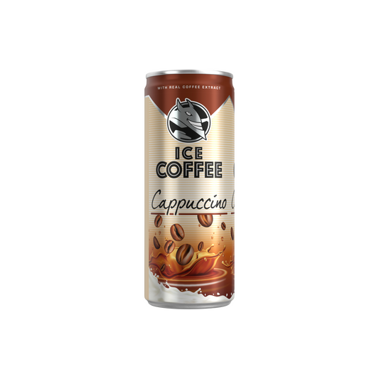 HELL Ice Coffee Cappuccino UHT ital tejjel és kávékivonattal 250 ml
