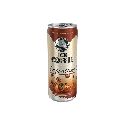 HELL Ice Coffee Cappuccino UHT ital tejjel és kávékivonattal 250 ml