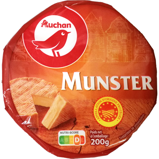 Auchan Kedvenc Munster sajt  200 g