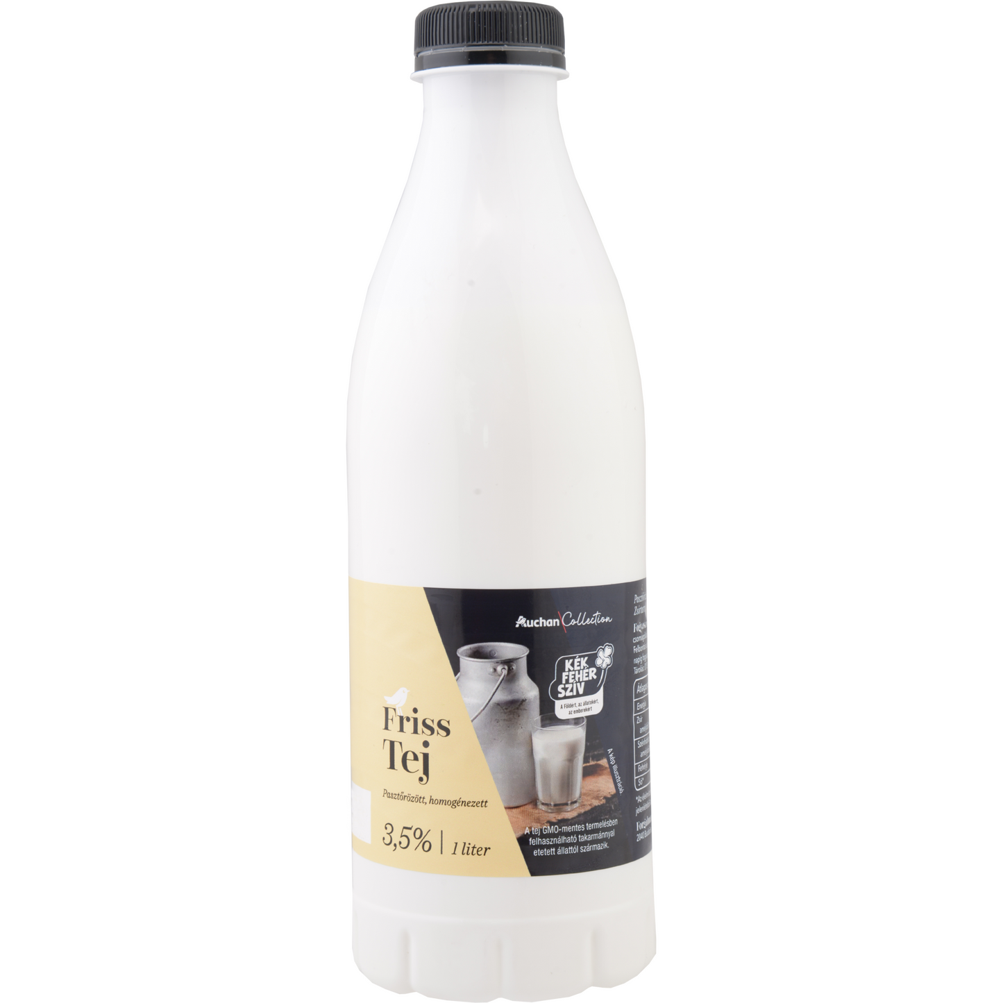 Auchan Collection Gazdától az asztalig Friss tej 3.5% 1 l