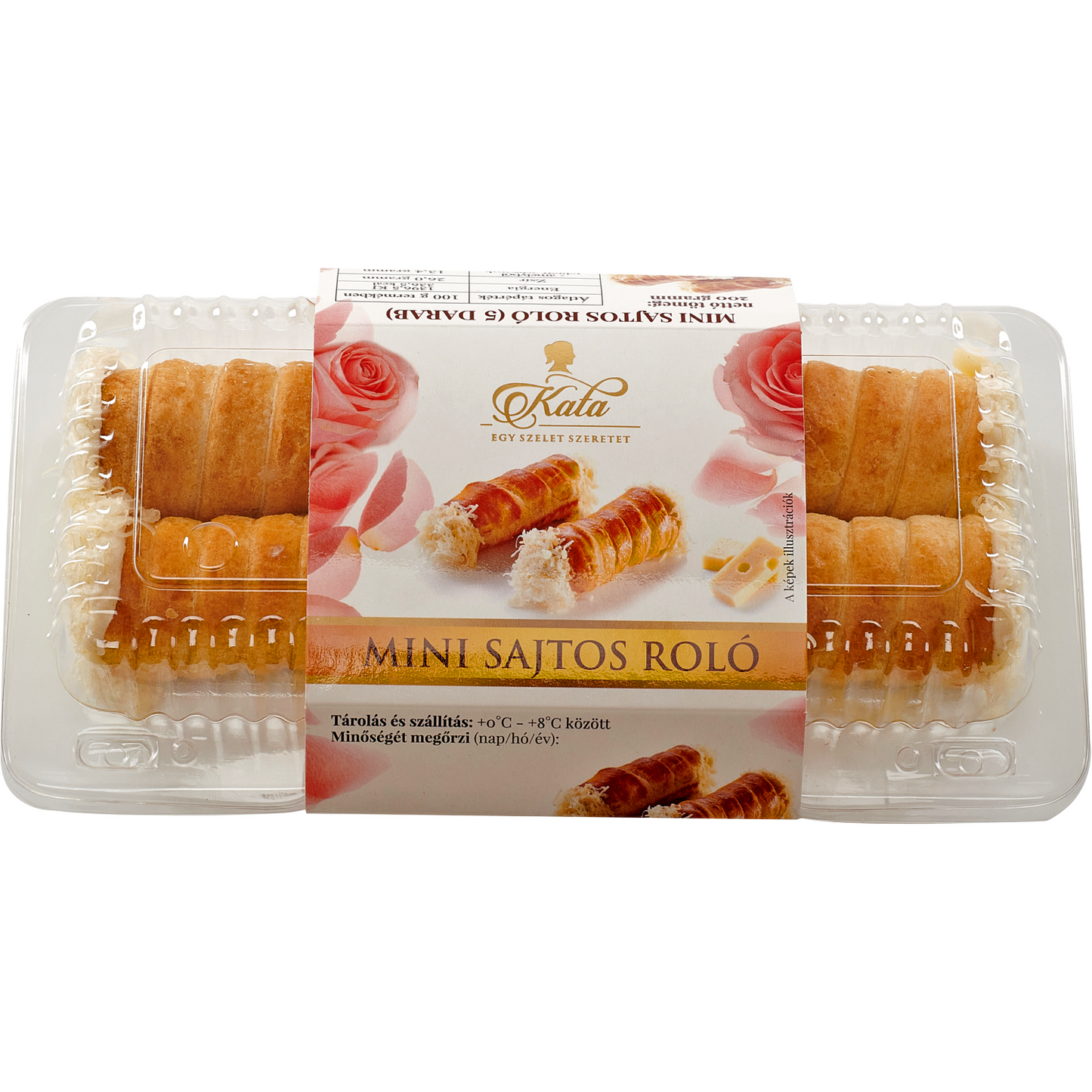 Mini sajtos roló 6 db 200 g