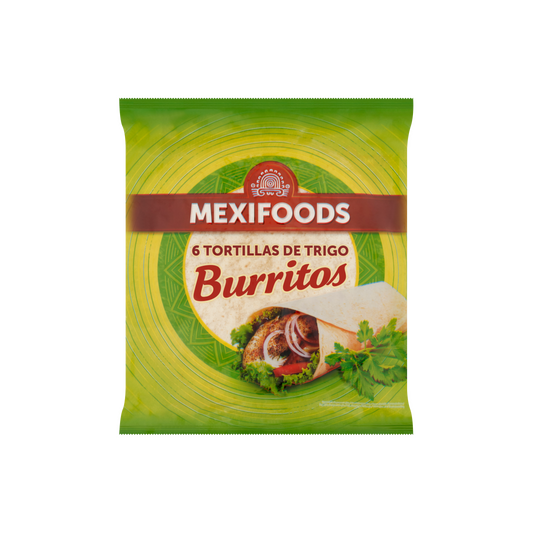Mexifoods búzatortilla 6 db 370 g