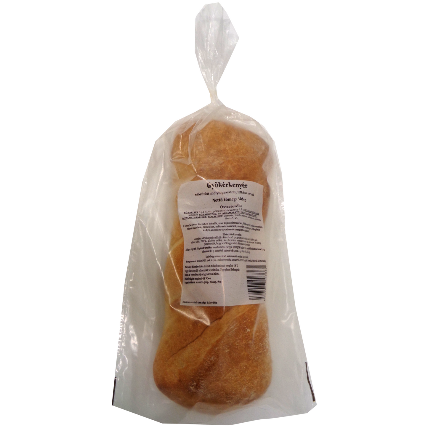 Fagyasztott Gyökérkenyér 400g