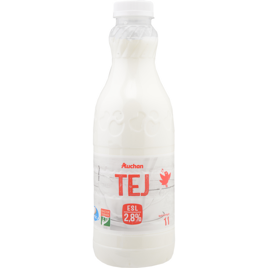 Auchan Kedvenc ESL Palackozott tej 2,8% 1 l