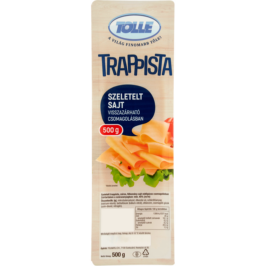 Tolle szeletelt trappista sajt 500 g
