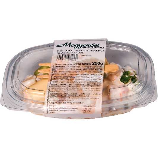 Sajttekerecs franciasalátával 250 gr