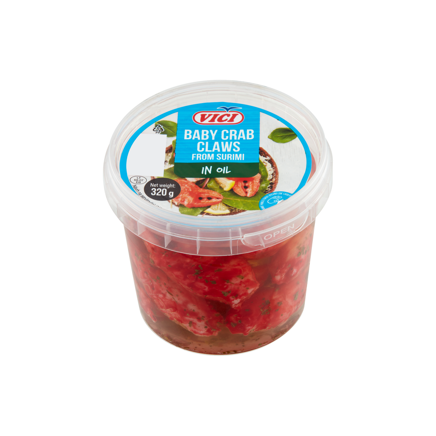 Vici baby rákolló ízű surimi olajban 320 g