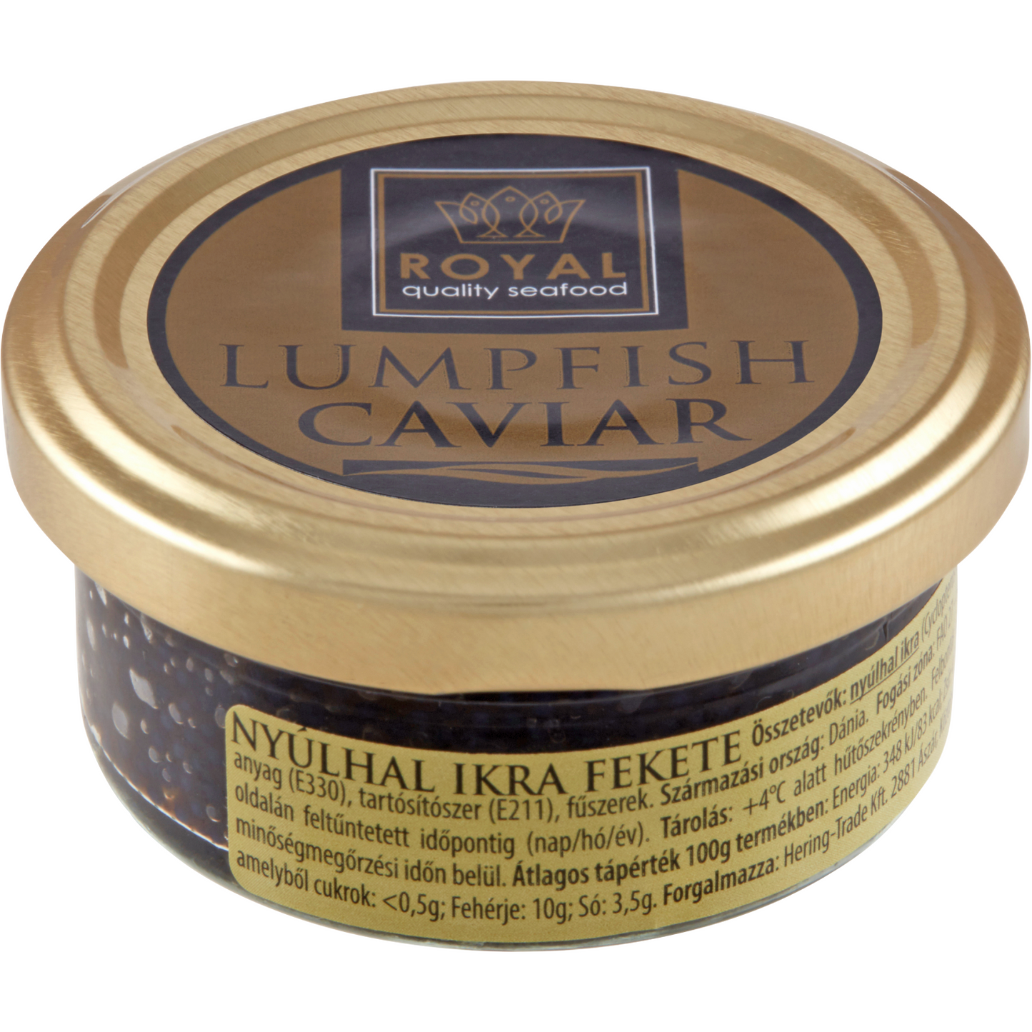 Royal fekete nyúlhal ikra 50 g