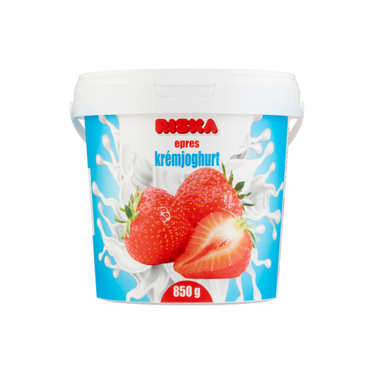 Riska epres krémjoghurt 850 g