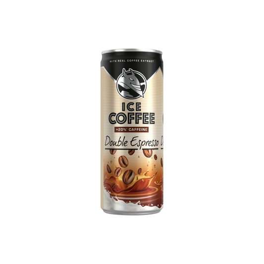 HELL Ice Coffee Double Espresso UHT ital tejjel és kávékivonattal 250 ml