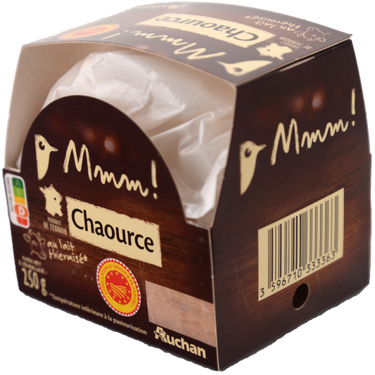 Auchan Prémium MMM! Chaource Fehér nemespenésszel érlelt sajt OEM 250 g
