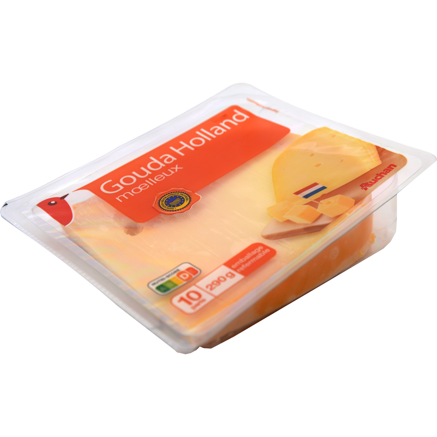 Auchan Kedvenc Gouda Holland sajt OEM moelleux 290 g