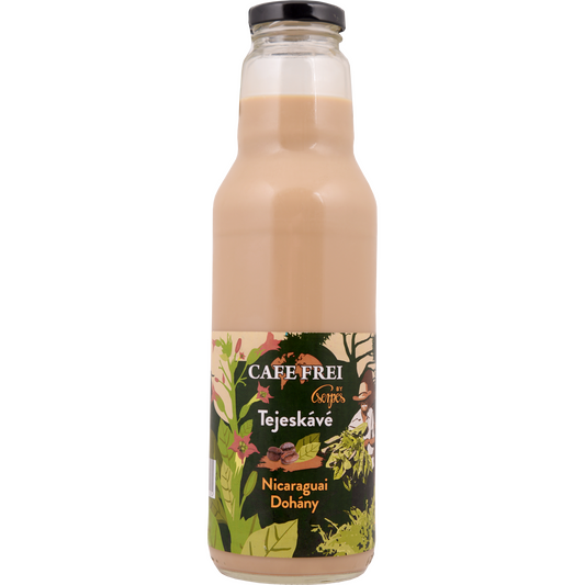 Cafe Frei by Cserpes Nicaraguai Dohány zsírszegény tejeskávé 0,75 l