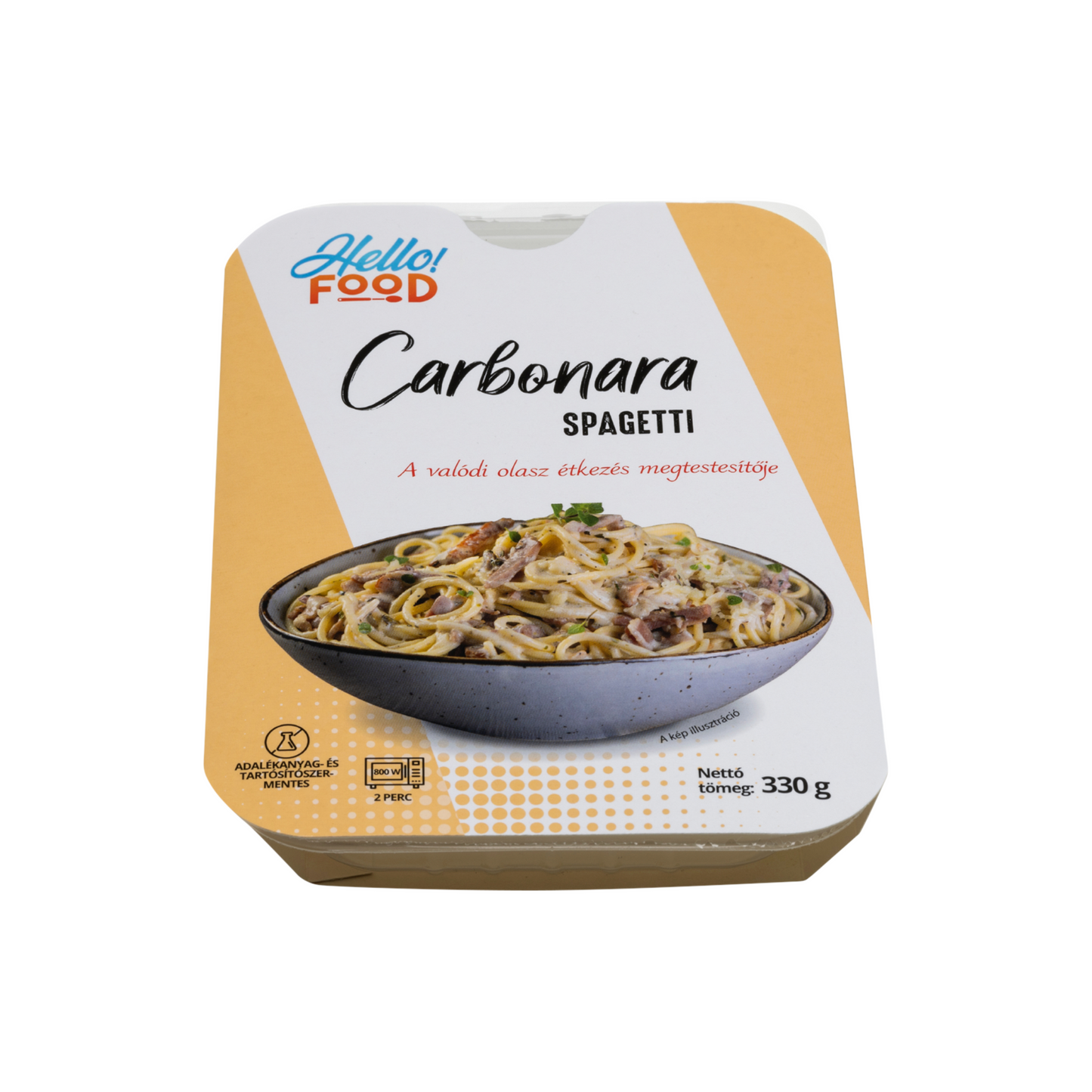 Hello Food carbonara spagetti 330 g