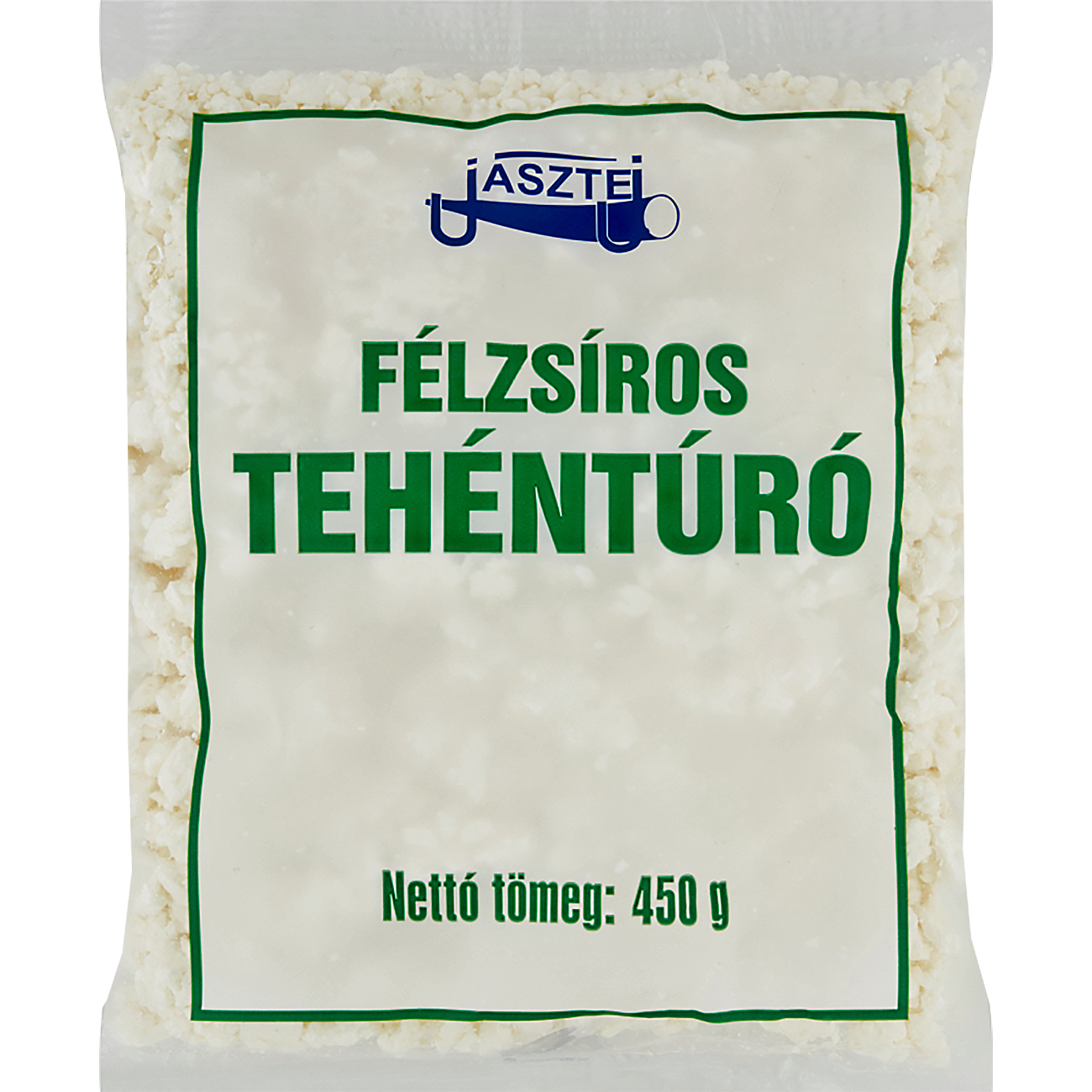 Jásztej félzsíros tehéntúró 450 g