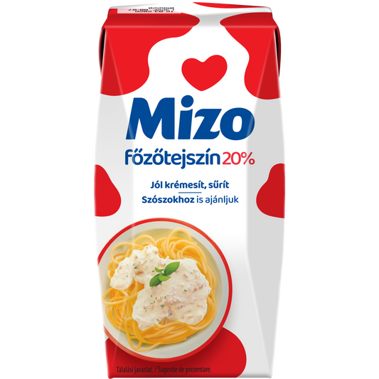 Mizo UHT főzőtejszín 20% 200 ml