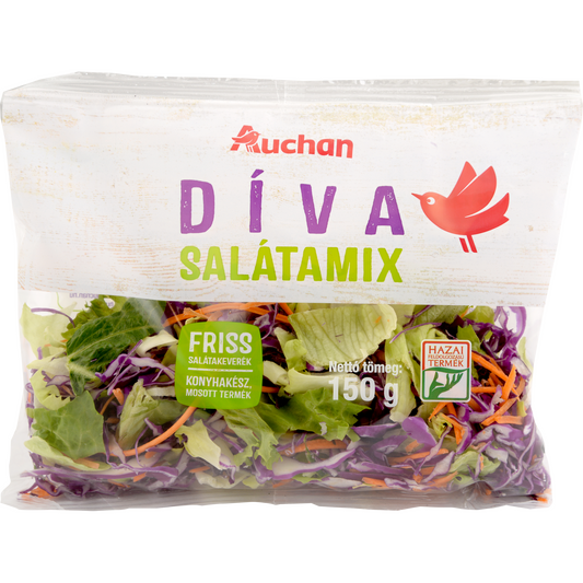 Auchan Nívó Díva salátamix 150 g