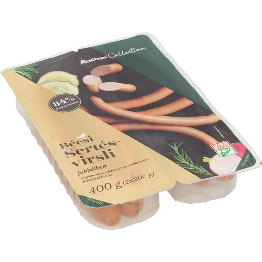 Auchan Collection Bécsi virsli 2x200 g