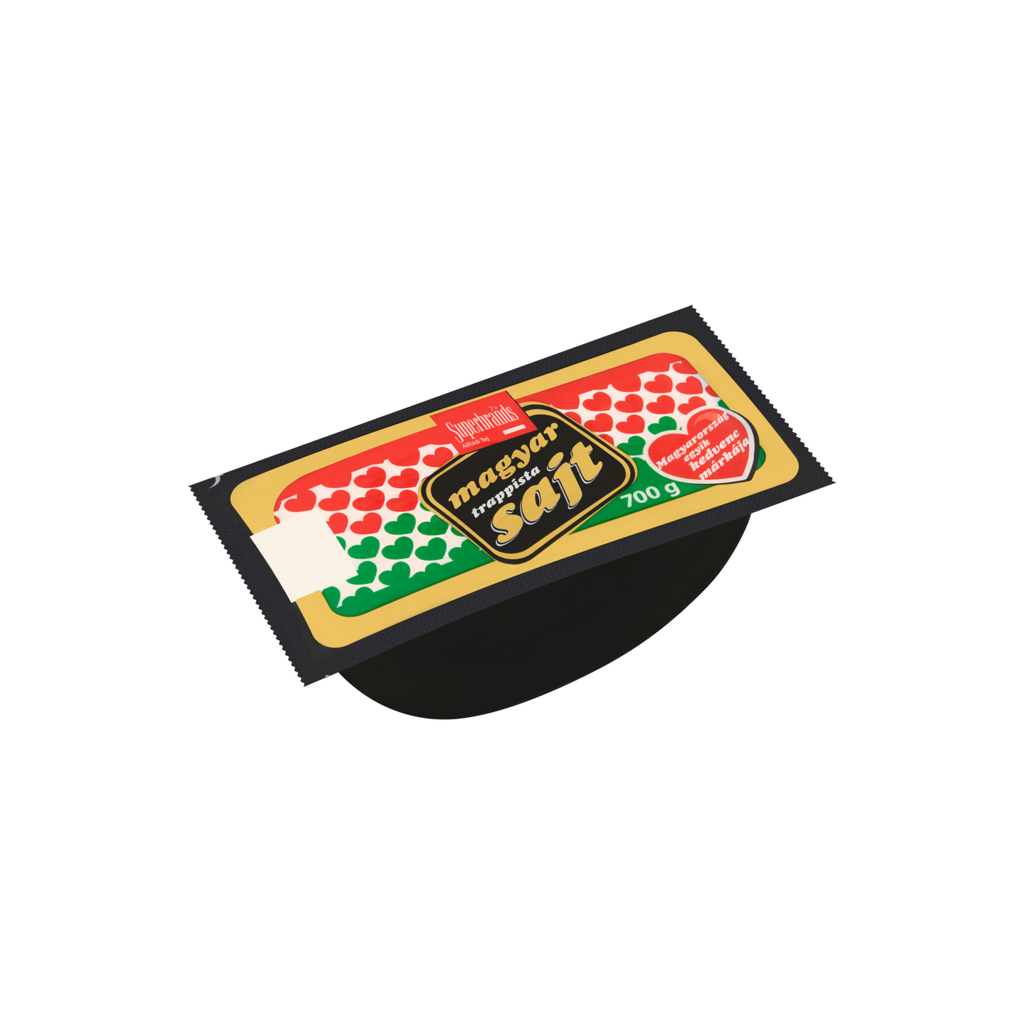 Magyar Trappista Sajt zsíros, félkemény felezett trappista sajt 700 g