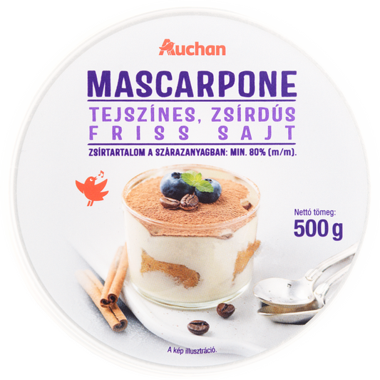 Auchan Kedvenc Mascarpone 500 g
