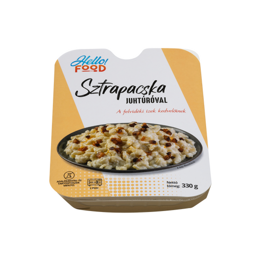 Hello Food sztrapacska juhtúróval 330 g