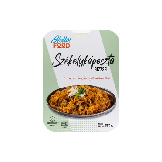 Hello Food székelykáposzta rizzsel 330 g