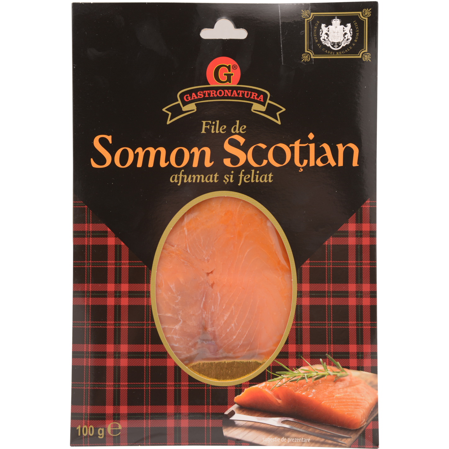 Füstölt skót lazac 100 g
